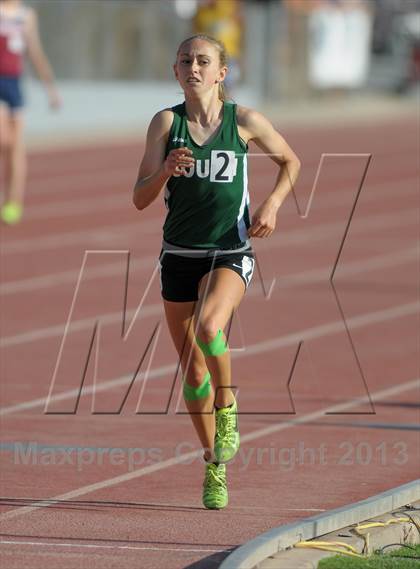 Thumbnail 2 in CIF SS Track and Field Finals (Girls Divisions 2 & 3 - 3200m) photogallery.