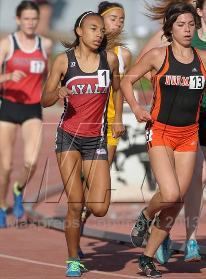 Thumbnail 2 in CIF SS Track and Field Finals (Girls Divisions 2 & 3 - 3200m) photogallery.