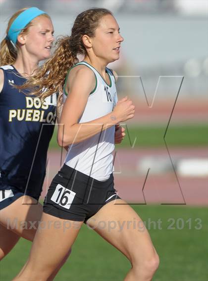 Thumbnail 2 in CIF SS Track and Field Finals (Girls Divisions 2 & 3 - 3200m) photogallery.