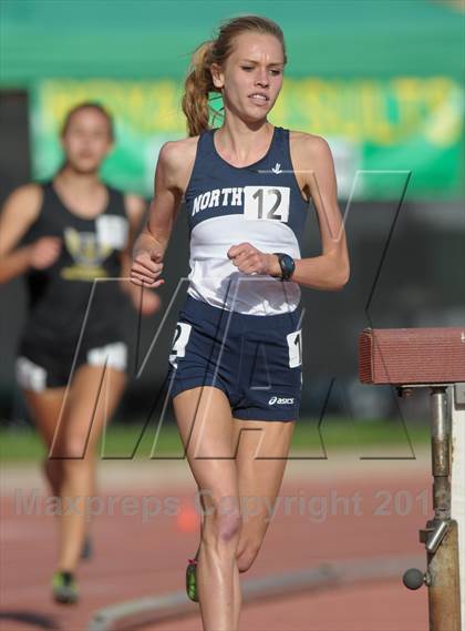 Thumbnail 1 in CIF SS Track and Field Finals (Girls Divisions 2 & 3 - 3200m) photogallery.