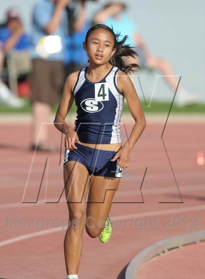 Thumbnail 2 in CIF SS Track and Field Finals (Girls Divisions 2 & 3 - 3200m) photogallery.