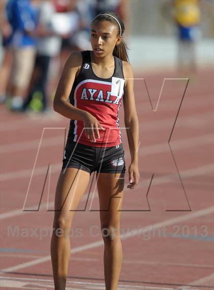 Thumbnail 2 in CIF SS Track and Field Finals (Girls Divisions 2 & 3 - 3200m) photogallery.
