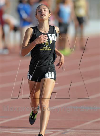 Thumbnail 2 in CIF SS Track and Field Finals (Girls Divisions 2 & 3 - 3200m) photogallery.