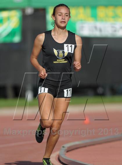 Thumbnail 2 in CIF SS Track and Field Finals (Girls Divisions 2 & 3 - 3200m) photogallery.