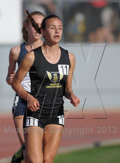 Thumbnail 2 in CIF SS Track and Field Finals (Girls Divisions 2 & 3 - 3200m) photogallery.