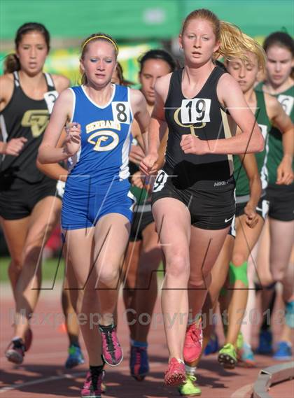 Thumbnail 1 in CIF SS Track and Field Finals (Girls Divisions 2 & 3 - 3200m) photogallery.