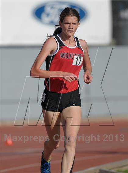 Thumbnail 3 in CIF SS Track and Field Finals (Girls Divisions 2 & 3 - 3200m) photogallery.
