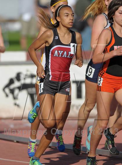 Thumbnail 3 in CIF SS Track and Field Finals (Girls Divisions 2 & 3 - 3200m) photogallery.