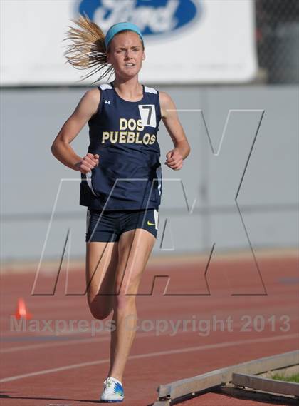 Thumbnail 1 in CIF SS Track and Field Finals (Girls Divisions 2 & 3 - 3200m) photogallery.