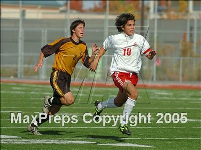 Thumbnail 2 in Oakdale vs Buhach Colony (D3 Section Final) photogallery.