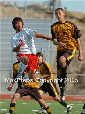 Thumbnail 3 in Oakdale vs Buhach Colony (D3 Section Final) photogallery.