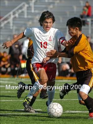 Thumbnail 3 in Oakdale vs Buhach Colony (D3 Section Final) photogallery.