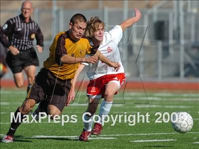 Thumbnail 2 in Oakdale vs Buhach Colony (D3 Section Final) photogallery.