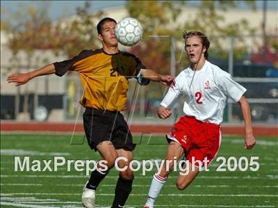 Thumbnail 2 in Oakdale vs Buhach Colony (D3 Section Final) photogallery.