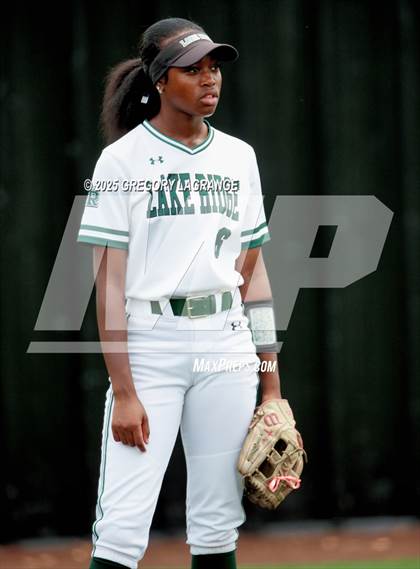 Thumbnail 3 in Timber Creek vs Lake Ridge (UIL 6ASoftball  Area Playoffs Division I) Game 3 photogallery.