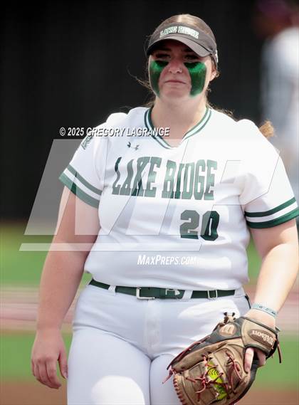 Thumbnail 2 in Timber Creek vs Lake Ridge (UIL 6ASoftball  Area Playoffs Division I) Game 3 photogallery.