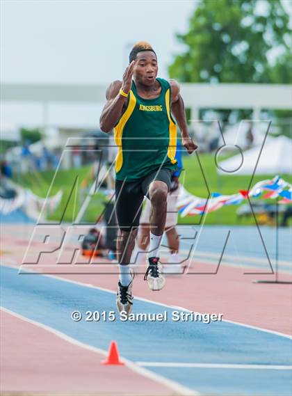 Thumbnail 2 in CIF State Track & Field Championships (Boys Long Jump Final) photogallery.