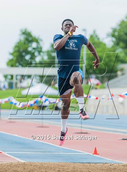 Thumbnail 3 in CIF State Track & Field Championships (Boys Long Jump Final) photogallery.