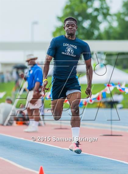 Thumbnail 1 in CIF State Track & Field Championships (Boys Long Jump Final) photogallery.