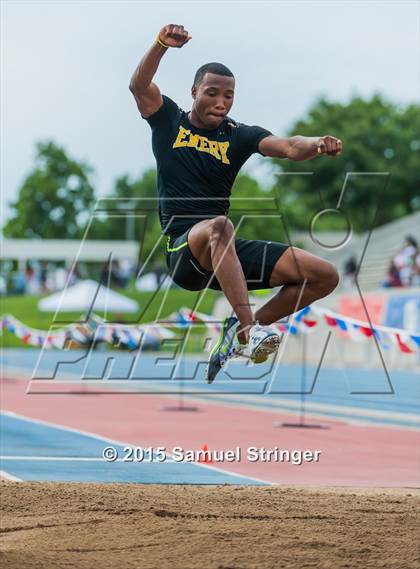 Thumbnail 1 in CIF State Track & Field Championships (Boys Long Jump Final) photogallery.