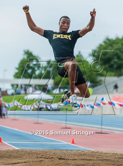 Thumbnail 3 in CIF State Track & Field Championships (Boys Long Jump Final) photogallery.
