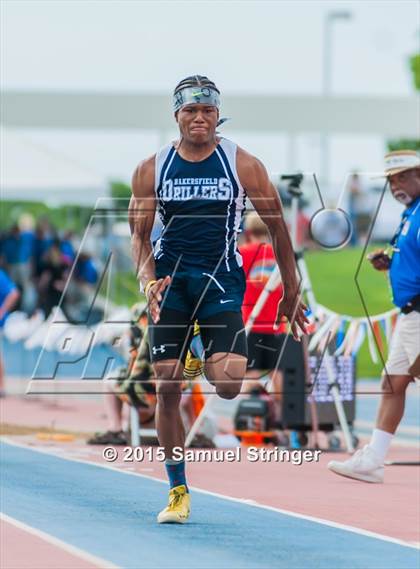 Thumbnail 1 in CIF State Track & Field Championships (Boys Long Jump Final) photogallery.