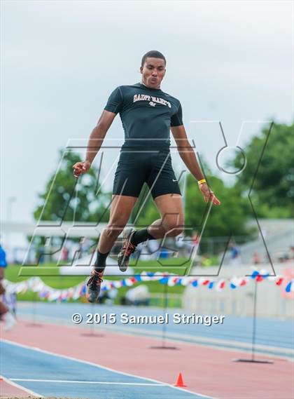 Thumbnail 3 in CIF State Track & Field Championships (Boys Long Jump Final) photogallery.