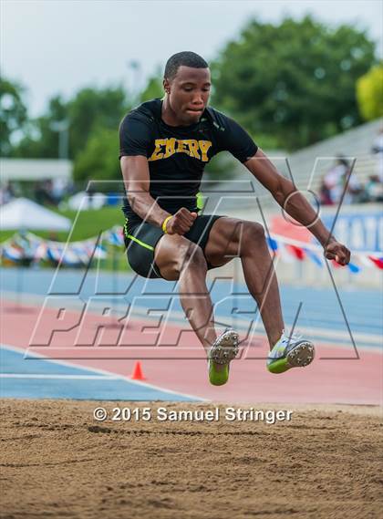 Thumbnail 2 in CIF State Track & Field Championships (Boys Long Jump Final) photogallery.