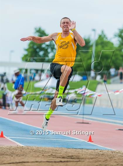Thumbnail 2 in CIF State Track & Field Championships (Boys Long Jump Final) photogallery.