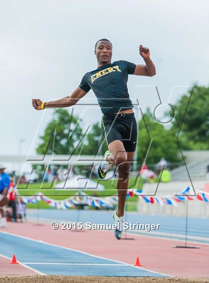 Thumbnail 2 in CIF State Track & Field Championships (Boys Long Jump Final) photogallery.