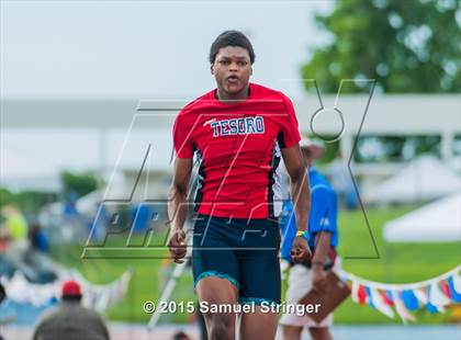 Thumbnail 2 in CIF State Track & Field Championships (Boys Long Jump Final) photogallery.