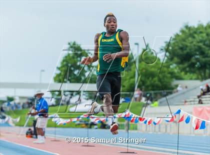 Thumbnail 3 in CIF State Track & Field Championships (Boys Long Jump Final) photogallery.