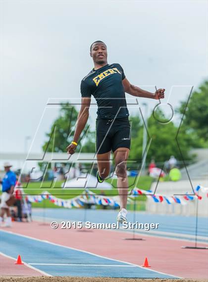 Thumbnail 1 in CIF State Track & Field Championships (Boys Long Jump Final) photogallery.