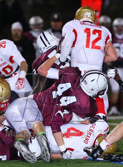 Thumbnail 2 in Bergen Catholic @ Don Bosco Prep (NJSIAA Non-Public Group 4 Semifinal) photogallery.