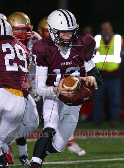 Thumbnail 3 in Bergen Catholic @ Don Bosco Prep (NJSIAA Non-Public Group 4 Semifinal) photogallery.