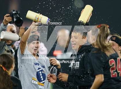 Thumbnail 1 in JSerra Catholic vs Orange Lutheran (CIF SS Division 1 Championship) photogallery.