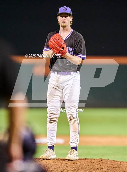 Thumbnail 2 in Kingwood Park vs. Liberty Hill (UIL Baseball 5A D2 Semifinal) photogallery.
