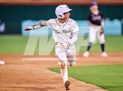 Thumbnail 3 in Kingwood Park vs. Liberty Hill (UIL Baseball 5A D2 Semifinal) photogallery.