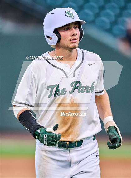 Thumbnail 3 in Kingwood Park vs. Liberty Hill (UIL Baseball 5A D2 Semifinal) photogallery.