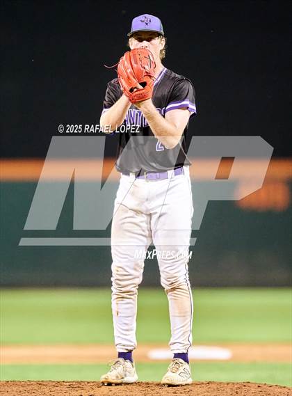 Thumbnail 2 in Kingwood Park vs. Liberty Hill (UIL Baseball 5A D2 Semifinal) photogallery.