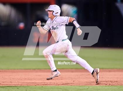 Thumbnail 3 in Kingwood Park vs. Liberty Hill (UIL Baseball 5A D2 Semifinal) photogallery.