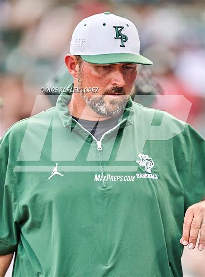Thumbnail 3 in Kingwood Park vs. Liberty Hill (UIL Baseball 5A D2 Semifinal) photogallery.