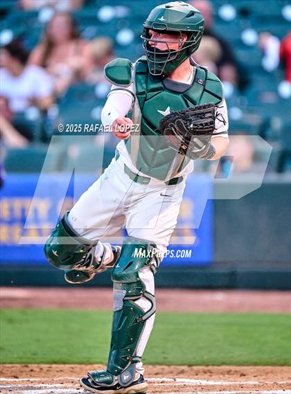Thumbnail 3 in Kingwood Park vs. Liberty Hill (UIL Baseball 5A D2 Semifinal) photogallery.