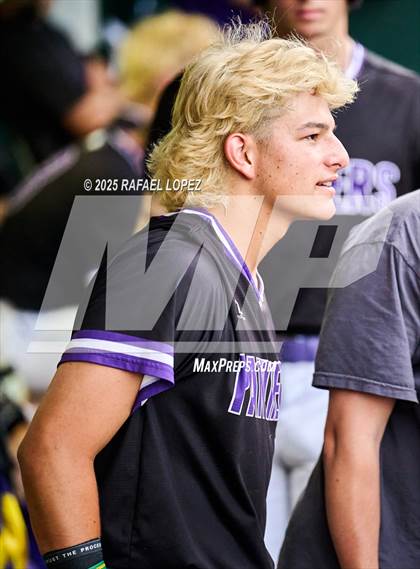 Thumbnail 3 in Kingwood Park vs. Liberty Hill (UIL Baseball 5A D2 Semifinal) photogallery.
