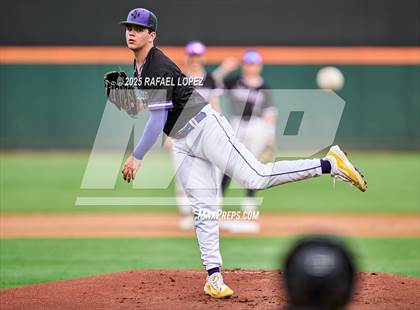 Thumbnail 2 in Kingwood Park vs. Liberty Hill (UIL Baseball 5A D2 Semifinal) photogallery.