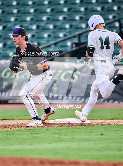 Thumbnail 2 in Kingwood Park vs. Liberty Hill (UIL Baseball 5A D2 Semifinal) photogallery.