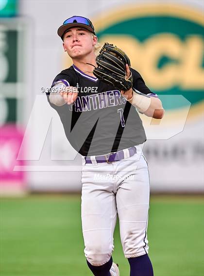 Thumbnail 2 in Kingwood Park vs. Liberty Hill (UIL Baseball 5A D2 Semifinal) photogallery.