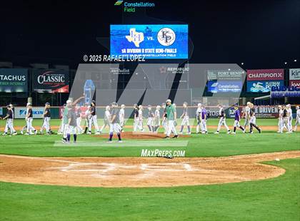 Thumbnail 3 in Kingwood Park vs. Liberty Hill (UIL Baseball 5A D2 Semifinal) photogallery.