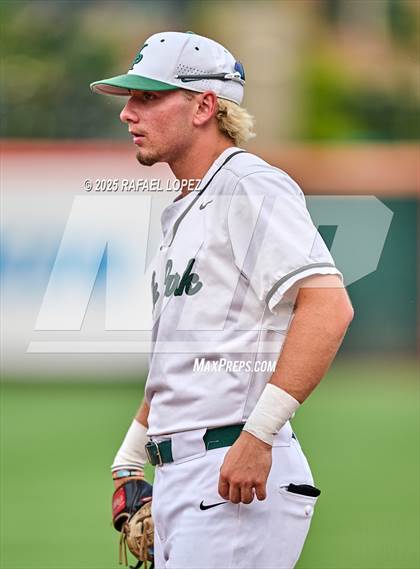 Thumbnail 2 in Kingwood Park vs. Liberty Hill (UIL Baseball 5A D2 Semifinal) photogallery.