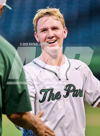 Thumbnail 3 in Kingwood Park vs. Liberty Hill (UIL Baseball 5A D2 Semifinal) photogallery.